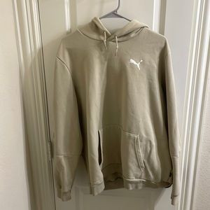Tan Puma Hoodie.